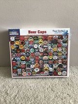 White Mountain 550 piece puzzle - Beer Caps - 18&quot;x24&quot;, 2020! Brand New - £11.90 GBP