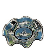 VINTAGE DISNEY Glass Ashtray Tray Disneyana Walt World Magic Kingdom Dis... - $20.50 CAD