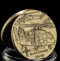 Sikorski Black Hawk UH-60 Helicopter Challenge Coin US Army Air Assault - £11.68 GBP