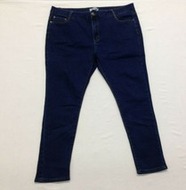 Zuotang Women’s Cotton Stretch Blue Jeans Size 40 High Rise Skinny Leg - $14.84