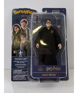 BendyFigs Noble Toy Collection Harry Potter 7&quot; Action Figure with Displa... - £9.44 GBP