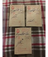 Pepsi Vintage Cola Delivery Bills Older - $15.71