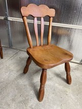 Mid Century Paul Mccobb? Hard Maple Chair Solid Wood Chair W/ Original Finish - £19.78 GBP