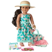 American Girl Time for Vacation 14 piece Accessories Set  Exclusive 2022 - £53.82 GBP