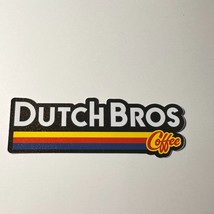 Dutch Bros Sticker October 2021 National Coffee Day Classic Logo - $4.90