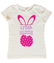 Easter Egg Hunt Shirt for Girls, Personalized Egg Hunt Shirt for Girls - $14.80+