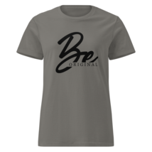Women’s Basic Softstyle T-Shirt – &quot;Be Original&quot; (Charcoal) - $856.45 MXN