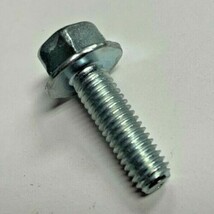 M6-1.0 x 20 / M6x20 Metric Hex Flange Bolt Screw Grade 8.8 DIN SILVER ZI... - £9.56 GBP