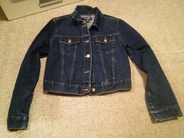 015 Angels Jean Jacket Size Small Youth Women Girls. - £10.17 GBP