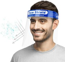 (20-PACK) Face Shield - Anti-Fogging -Transparent - # FACE-02.HAW - $5.00