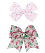 NEW Girls Flamingo Hair Bow Clip - $5.47 CAD+