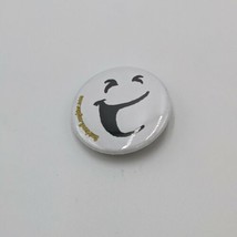 Smirk And Dagger Games White Smiley Logo Pin - £6.20 GBP