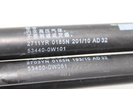 10-13 LEXUS IS250C HOOD LEFT & RIGHT LIFT SUPPORTS PAIR Q5356 image 11