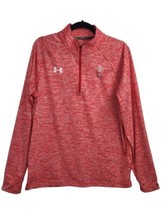 ASU Sundevils Under Armour Heat Gear Loose Red Long Sleeve Shirt Size Me... - £14.05 GBP
