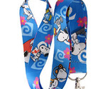 Blue Snoopy Lanyard Keychain Holder ID Badge Holder - £6.25 GBP