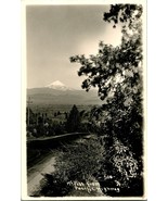 Vtg Postcard RPPC 1922-6 AZO Mt Pitt Oregon From Pacific Highway Mount M... - £8.10 GBP