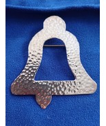 Large Taxco 925 Sterling Silver Bell Pin Brooch Free Shipping - €25,68 EUR