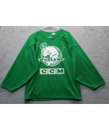 Vtg NHL Hartford Whalers CCM Jersey Ice Hockey Mens Green Steslick 32 Wi... - $527.42 MXN