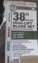 942-0473, 38&quot; HIGH LIFT BLADE SET FOR MTD PRODUCTS;2 BLADE SET - $31.95