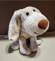 Great American Toy (GAT) 9&quot; Sitting  Plush Tan Puppy Dog - £4.62 GBP