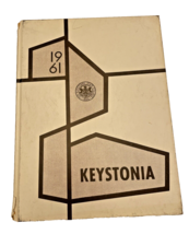 Yearbook Kutztown State College Pennsylvania PA Book Keystonia 1961 Vintage - $27.91