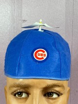 Vintage 70s 80s Chicago Cubs Beanie Propeller Hat Cap  Blue - £14.87 GBP