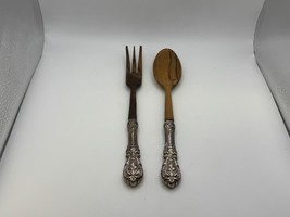 Reed &amp; Barton Sterling Silver FRANCIS I 2 Piece Salad Serving Set - $99.99