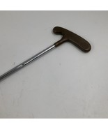 Vintage Unbranded Brass Blade Putter 35&quot; Long Universal Handed Golf Prid... - £15.81 GBP