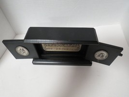 Vintage Wood &amp; Pewter Last Supper Desk Decor 8&quot;L x 5&quot;T Black - £15.92 GBP