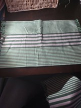 Set Of 2 Pier 1 Green Placemats - $30.57