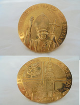 BRONZE MEDAL of Pope John Paul II for his visit to Jasna Gora Czestochow... - £23.59 GBP