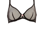 L&#39;AGENT BY AGENT PROVOCATEUR Womens Bra Lovely Non Padded Black Size 32B - $29.09