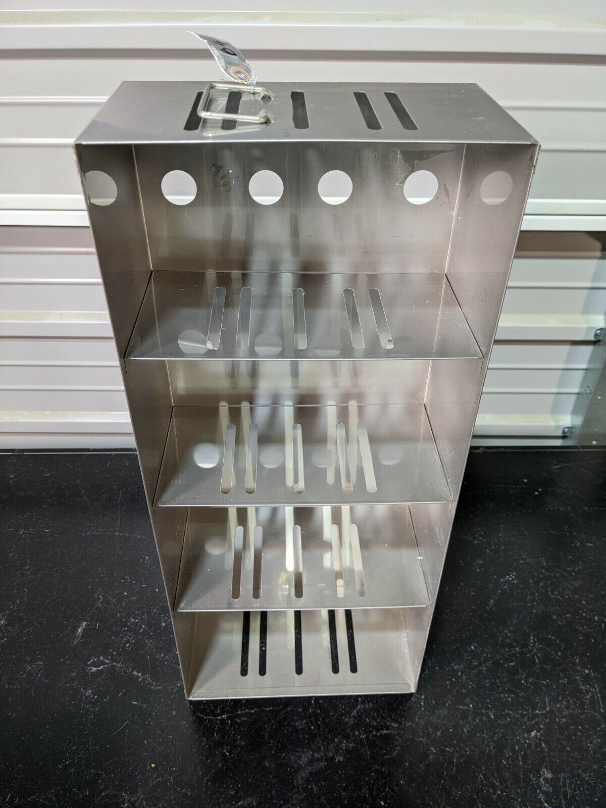 Cryogenic Freezer Box Rack / 5.25 x 9 x 5&quot; Box / 22 x 9.5 x 5.5&quot; Rack / ... - $85.50