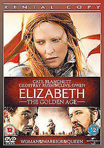 Elizabeth: The Golden Age DVD (2008) Jordi Molla, Kapur (DIR) Cert 12 Pre-Owned  - £12.97 GBP