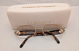 Versace MOD 1149 1221 Multi-Brown Rectangle Eyeglasses Frames 53-17 135 Italy - £31.53 GBP