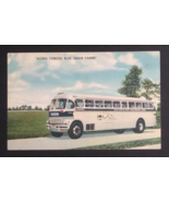 Southeastern Greyhound Bus Lines Through Dixie Linen UNP Postcard c1940s - £23.42 GBP