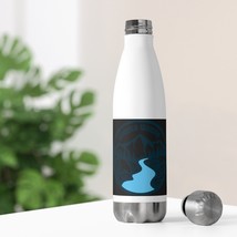 Wander Woman 20oz Stainless Steel Blue and Gray Insulated Water Bottle with Moun - £27.17 GBP