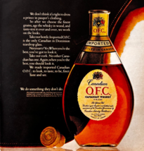 1970 OFC Canadian Blended Whiskey Advertisement Vintage Liquor Distiller... - $24.99