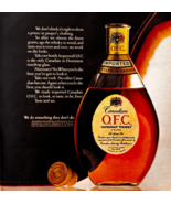 1970 OFC Canadian Blended Whiskey Advertisement Vintage Liquor Distiller... - $33.94 CAD
