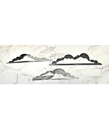 Cloud's Small Metal Wall Art Accents - Size Varies Polished Steel Silver - $18.98