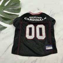 Arizona Cardinals Dog Jersey Shirt Size M Black Red Football Puppy NFL Pet - £12.44 GBP