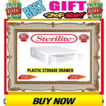 ✅??⚡Sale⚡?Sterilite Container Drawer Box Storage Chest Box???Buy Now??️ - £31.17 GBP