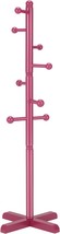 The Azaeahom Cross Coat Rack Freestanding Clothing Hanger, Etc. (Dark Rose). - £26.74 GBP