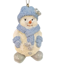 Snow Buddies Blizzy Christmas Tree Ornament Encore 94481 Boxed 2000 3&quot; NOS VTG - £7.49 GBP