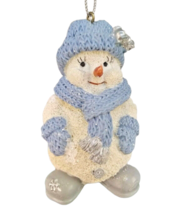 Snow Buddies Blizzy Christmas Tree Ornament Encore 94481 Boxed 2000 3&quot; NOS VTG - £7.25 GBP