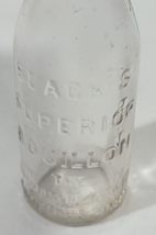 Black’s Superior Bouillon, Thomas Black Co, Columbus, Ohio, OH Bottle - £3.89 GBP