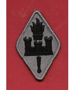ARMY ENGINEER SCHOOL &amp; CENTER  PATCH SSI  ACU BLACK/ GRAY:LOT OF 20 - $10.69