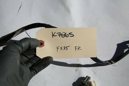 2006-2008 INFINITI G35 SEDAN FRONT RH PASSENGER SIDE SEAT HARNESS K7865 image 9
