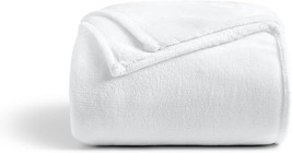 Cosy House Collection Twin/Twin Xl Size Fleece Blanket - All Season,, White. - £35.28 GBP