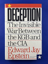 Deception : The Invisible War between the KGB and the CIA by Edward Jay Epstein - $14.82